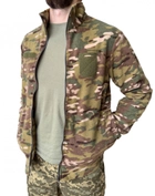 Тактическая флиска ЗСУ военная кофта армейская флисовая мультикам мужская L (50) - изображение 5