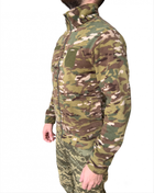 Тактическая флиска ЗСУ военная кофта армейская флисовая мультикам мужская L (50) - изображение 6