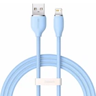 Кабель BASEUS Jelly Liquid Silica Gel Fast Charging Data Cable USB to iPhone 2.4A Blue 1.2м (CAGD000003)