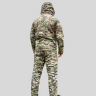 Зимний камуфляжный комплект одежды мультикам размер 3XL - 100-110кг рост 182-188см - изображение 2