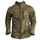 Куртка тактическая военная Combat Софтшел Soft-Shell ВСУ Турция S Мультикам - изображение 1