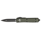 Нож Microtech Ultratech Double Edge Black Blade OD Green (122-1OD) - зображення 1