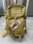 Військовий рюкзак 50 л WOLFTRAP, Койот, тактичний рюкзак для військових, армійський рюкзак для солдатів - зображення 1