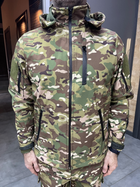 Куртка тактическая Special, Softshell, Мультикам, размер M, демисезонная флисовая куртка для военных софтшел - изображение 1