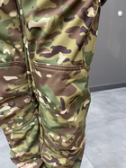 Штани тактичні софтшел із флісом Special, розмір S, Мультикам, утеплені штани для військових - зображення 3