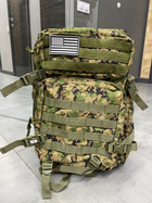 Військовий рюкзак 45 л. Yakeda, Вудленд Діджітал, тактичний рюкзак для військових, армійський рюкзак для солдатів - зображення 1