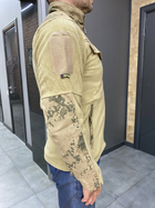 Армейська Кофта флисова WOLFTRAP, тепла, розмір M, колір сірий, Камуфляльні вставки на рукава, плечі, кишені - зображення 4