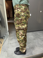 Штани тактичні софтшел із флісом Special, розмір M, Мультикам, утеплені штани для військових - зображення 4