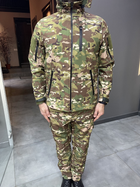 Куртка тактична Special, Softshell, Мультикам, розмір XXL, демісезонна флісова куртка для військових софтшел - зображення 5