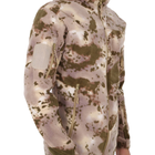 Тепла зимова тактична флісова армійська кофта для військових зсу M зелений камуфляж - зображення 3