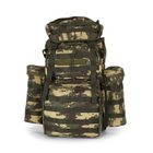 Большой тактический водонепроницаемый военный рюкзак из кордуры для армии и зсу на 85+10 литров - изображение 5