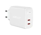 СЗУ ACEFAST A9 PD40W(USB-C+USB-C) dual port charger White