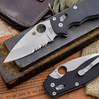 Нож Spyderco Manix 2 полусеррейтор C101GPS2 - изображение 3