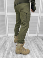 Тактичні штани Soft Shell Olive Elite XXL - зображення 3