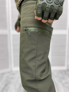 Тактические брюки Elite Soft Shell Olive M - изображение 3