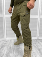 Тактичні штани Soft Shell Elite Olive M - зображення 6