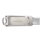 Флеш память флешка SanDisk Ultra Dual Luxe Type-C 512Gb USB 3.1 150 Mb/s Silver (SDDDC4-512G-G46)