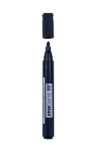Маркер для флипчартов Buromax на водной основе 2мм черный (BM.8810-01)