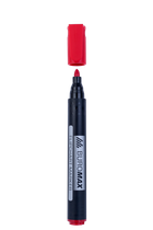 Маркер для фліпчартів BUROMAX 1шт, 2мм, червоний (BM.8810-05)