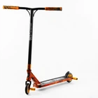 Самокат трюковый Best Scooter HIC-система, пеги, алюминиевый диск и дека, принт. Fire (105676)