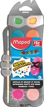 Фарби акварельні Maped Color Peps з пензлем 12 кольорів (MP.811520)