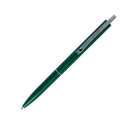Ручка кулькова автоматична Buromax Color Logo2U 1мм зелений корпус синя (BM.8239-04)