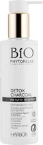Очищающий гель для лица с активированным углем - Phytorelax Laboratories Bio Phytorelax Detox Charcoal Daily Face Cleanser Sos Detox 200ml (749458-2494)
