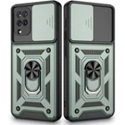 Удароміцний чохол Camshield Serge Ring Samsung Galaxy M33 5G Зелений Без бренду