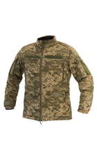 Куртка тактична зимова на блискавці з капюшоном M polk pixel - зображення 6