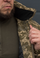 Куртка тактична зимова на блискавці з капюшоном XXL polk pixel - зображення 10