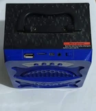 Портативная колонка радиоприемник (USB/SD/FM) "MS-130" Blue