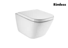 Унитаз подвесной Roca Gap Clean Rim A34H47C000 с сидением Soft Close