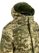 Куртка-бушлат военная мужская тактическая ВСУ (ЗСУ) Пиксель 20222060-52 8847 52 размер TR_3343 - изображение 3