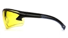 Спортивные очки с баллистическим стандартом защиты Pyramex Venture-3 (amber), желтые - изображение 3