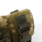 Універсальний сучасний тактичний підсумок для 2 гранат армійський ЗСУ Kiborg Піксель - зображення 7