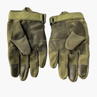 Военные перчатки с защитой костяшек ReFire Gear для сенсорных экранов М хаки - изображение 3