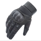 Військові рукавички із захистом кісточок ReFire Gear для сенсорних екранів L чорний - зображення 4