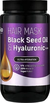 Маска для волосся "Black Seed Oil & Hyaluronic Acid" - Bio Naturell Hair Mask 946ml.