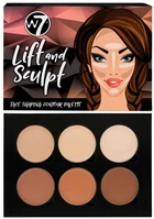 Палетка для контуринга лица - W7 Lift & Sculpt Face Shaping Contour Palette 21g (21g) (787816-6700)