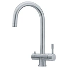Смеситель для кухни Franke Eos Clear Water с подключением фильтра, сталь (120.0179.979)