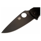Ніж складний Spyderco Tenacious Black Blade (C122GBBKP) - зображення 2