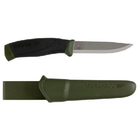 Ніж Morakniv Companion MG C вуглецева сталь колір хакі