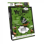 Карточная игра "YeNot ДаНетки" Danko Toys YEN-01-01U на украинском языке Зеленый