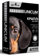 Капли от блох и клещей на холку для собак Unicum premium до 4 кг (имидаклоприд), 3 пипетки