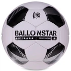 М'яч футбольний №5 PU ламінований гібридна зшивка HYBRID BALLONSTAR FB-3132 (№5, білий-чорний)
