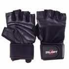 Перчатки многоцелевые тактичиские кожаные Zelart SB-161064 размер М черный - изображение 7