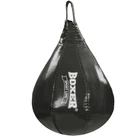 Груша підвісна Капляподібна набивна BOXER Крапля мала (верх-тканина ПВХ 0,7мм, наповн.-ганчір'я х/б, l-35см, d-24см, 3кг, Чорний) (1014-02_Чорний)