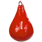 Груша підвісна Капляподібна набивна BOXER Крапля велика (верх-тканина ПВХ 0,7мм, наповн.-ганчір'я х/б, l-50см, d-32см, 7кг, червоний) (1014-01_Червоний)