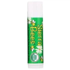 Гигиенический бальзам для губ Sierra Bees, Organic Lip Balm, натуральный с маслом таману и чайного дерева, 4,25 г