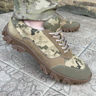 Кросівки чоловічі тактичні ЗСУ Піксель Kros Pixel 6657 42 р 27,5 см хакі (OPT-2530) - зображення 5